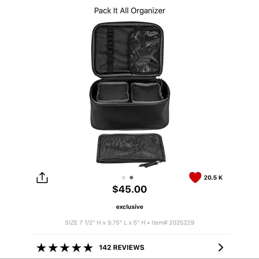 Sephora Pack It All Organizer